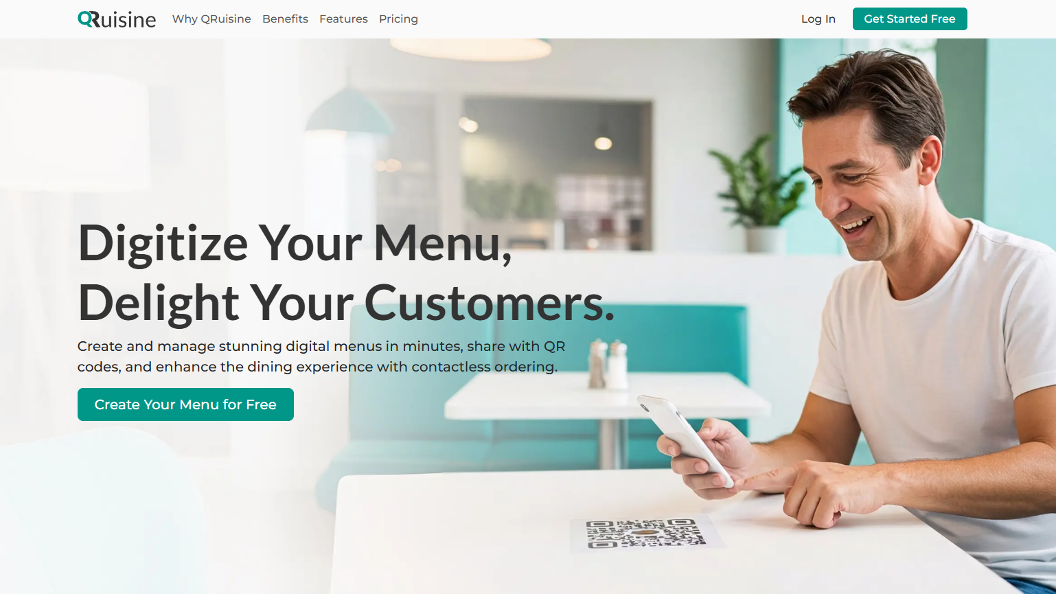 QRuisine - Contactless Digital Menu SaaS